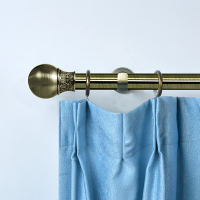 0.5 MM Thickness Anti-Brass Color Curtain Rod For Home Window Curtain Decoration
